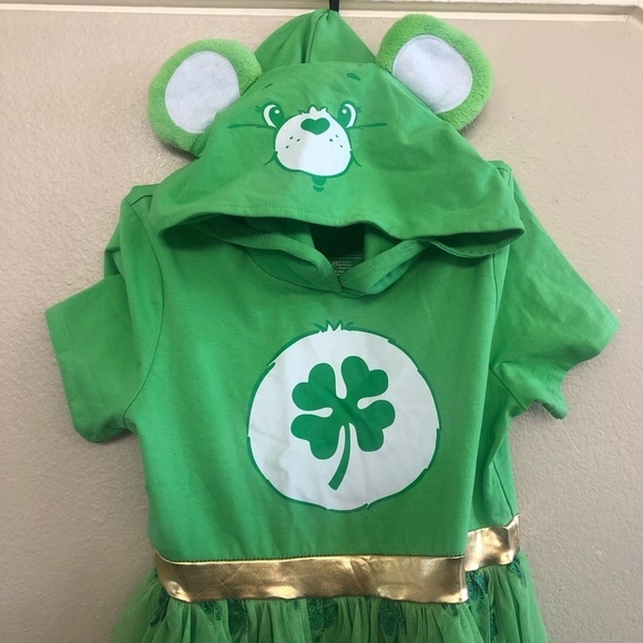 Care Bears Girls' Lucky St. Patrick's Day Tutú Dress NWT Size XL 14 - Picture 7 of 15